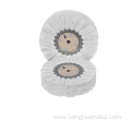 WHITE BUFFING WHEEL FOR STAINLESS STEEL OR ALUMINUM